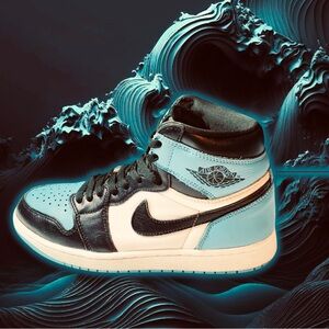 JORDAN 1 HIGH OG UNC TOE